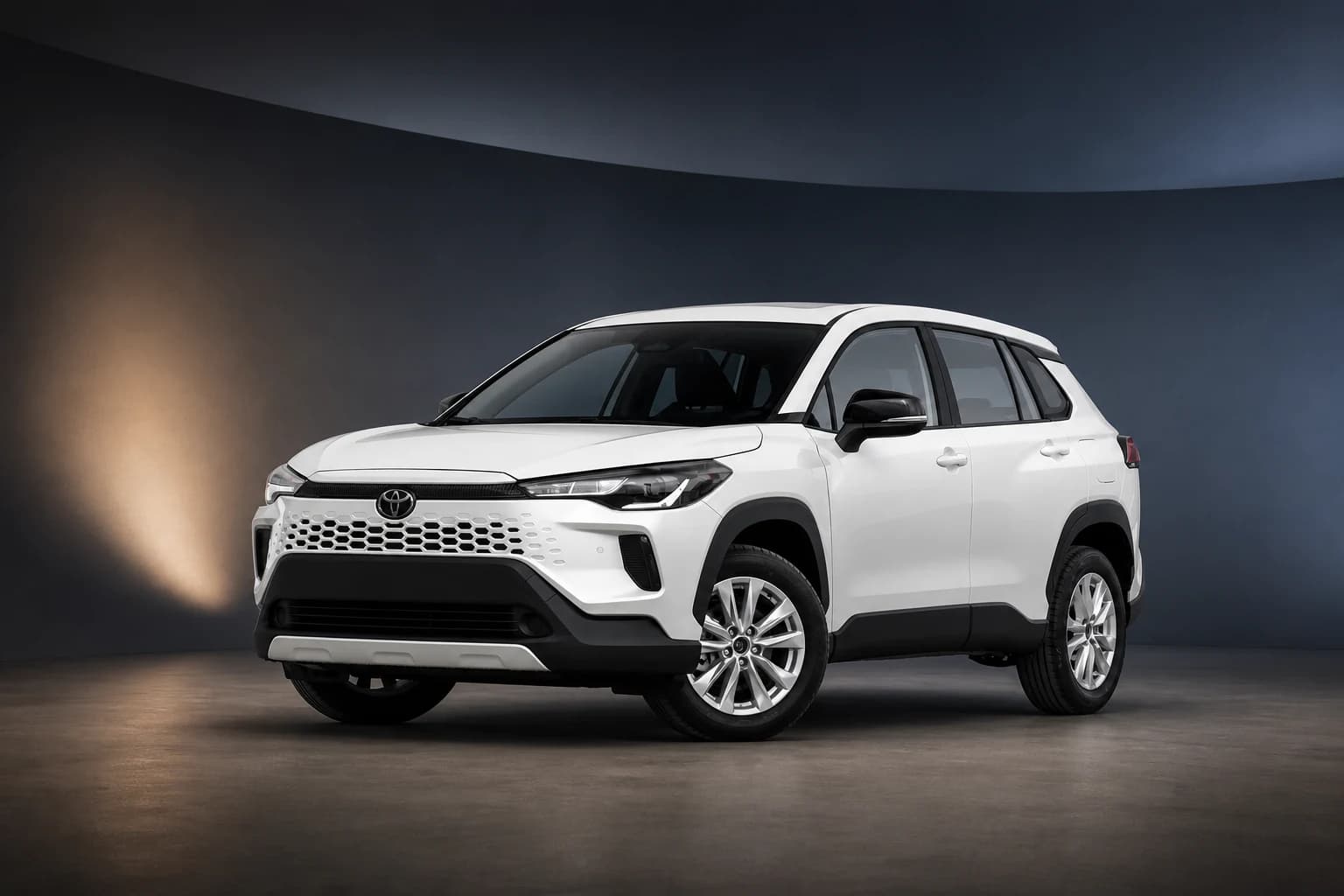 Toyota Corolla Cross 2026 · иллюстрация модели, не фотография выбранной комплектации